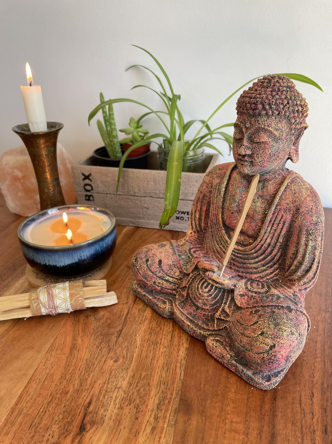 BOUDDHA BRULEUR ENCENS 8.5″