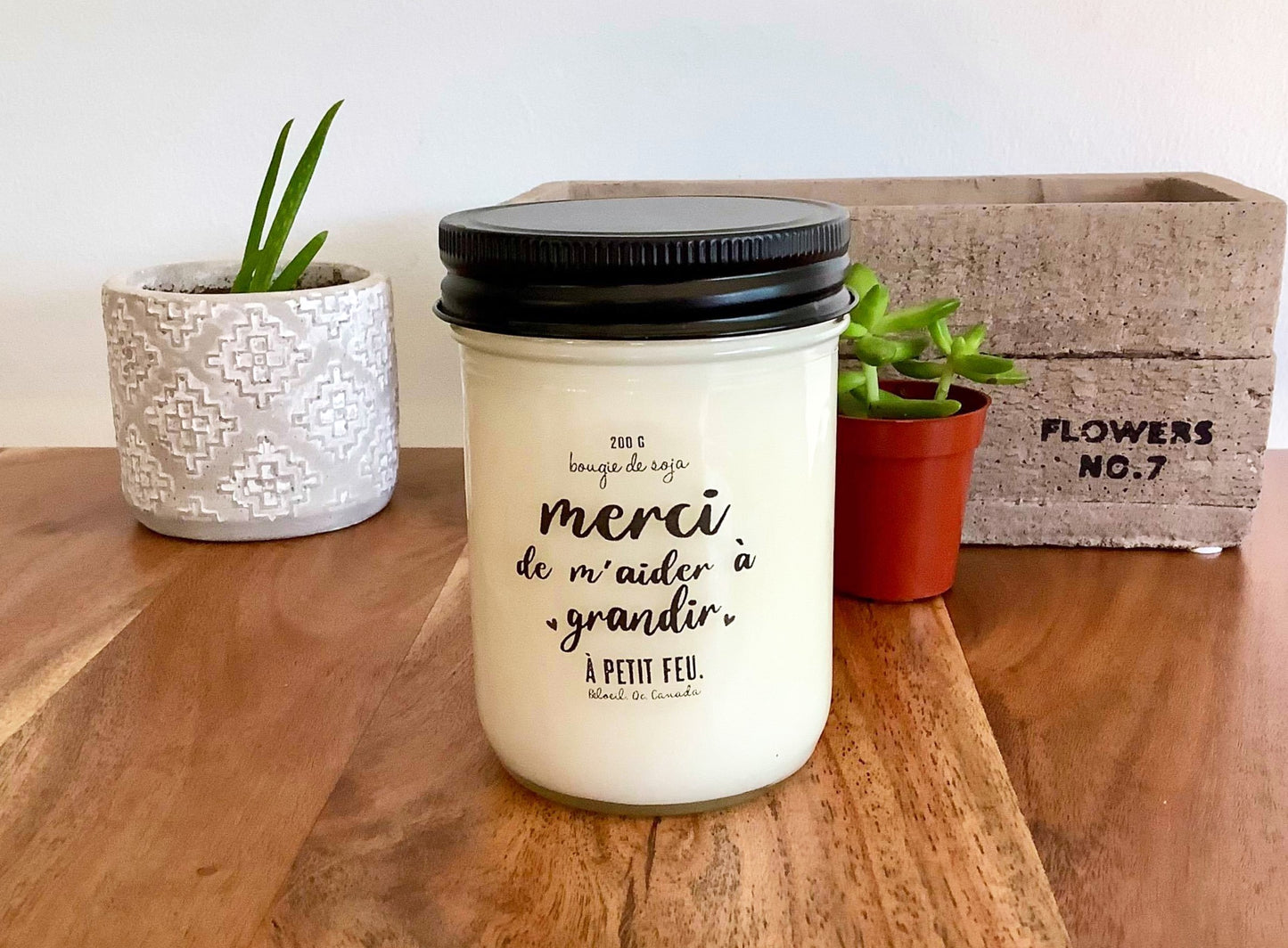 MERCI POUR LA BELLE ANNÉE. / MERCI DE M'AIDER À GRANDIR.