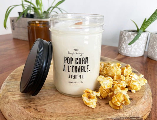 POPCORN À L'ÉRABLE.