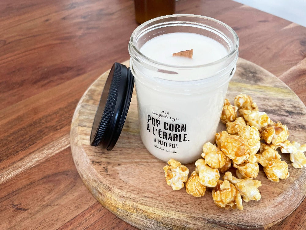 POPCORN À L'ÉRABLE.