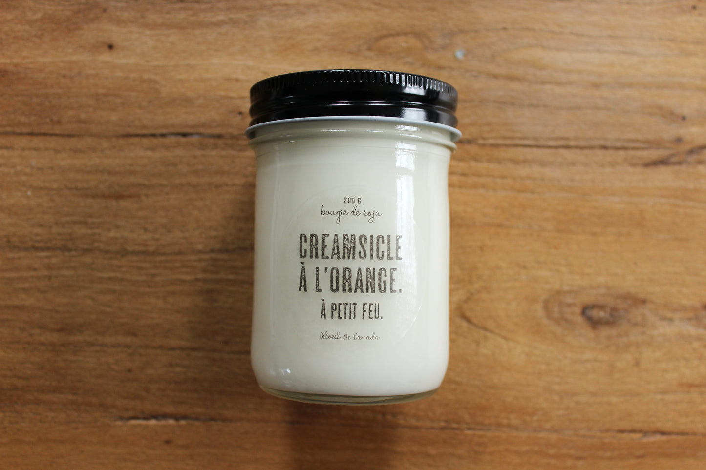 CREAMSICLE À L'ORANGE.