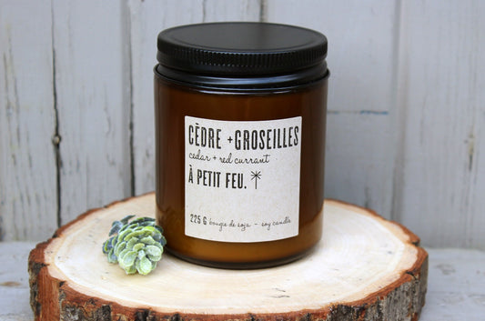 CÈDRE + GROSEILLES.