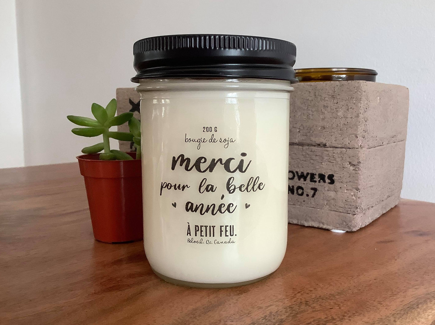 MERCI POUR LA BELLE ANNÉE. / MERCI DE M'AIDER À GRANDIR.