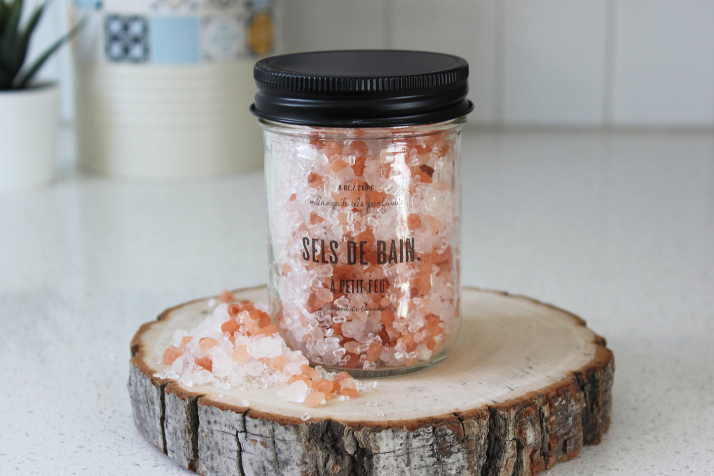 PERFUMED BATH SALTS.