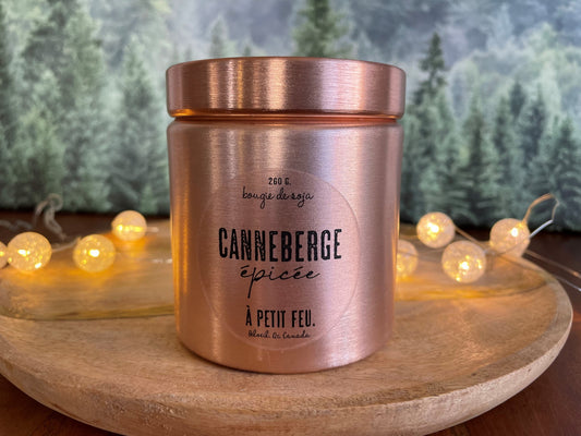 CANNEBERGE ÉPICÉE.